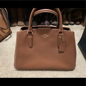 Coach brown handbag